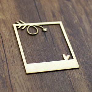 12 Pieces/lot Plywood Wall Wooden Photo Frame - 2mm Thick