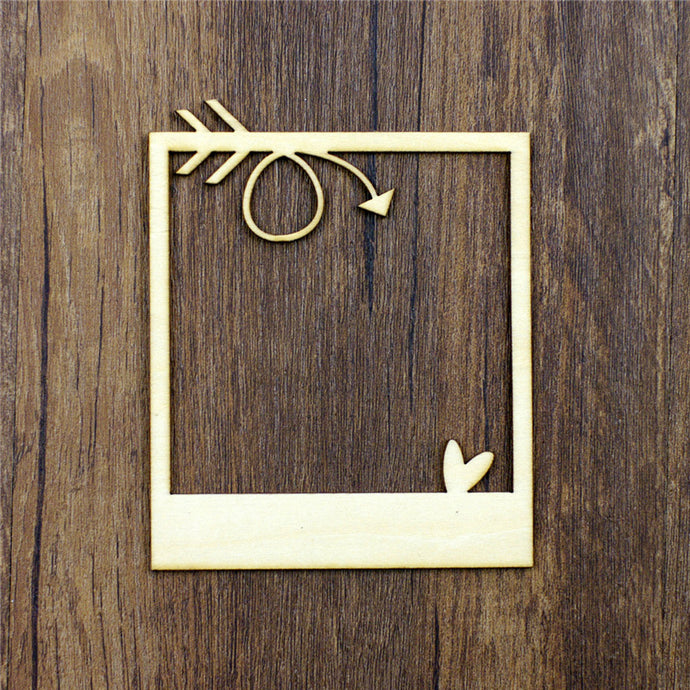 12 Pieces/lot Plywood Wall Wooden Photo Frame - 2mm Thick